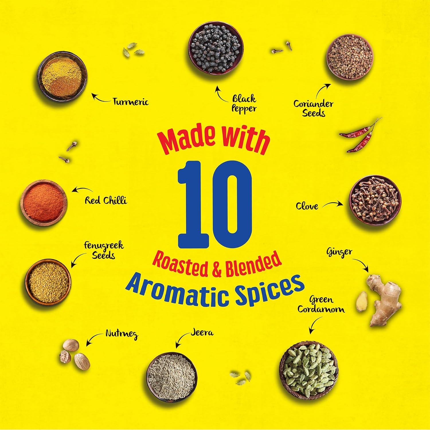 MAGGI Masala-ae-Magic Vegetable Masala, All in One | 120g Pouch (6g x 20 Sachets)