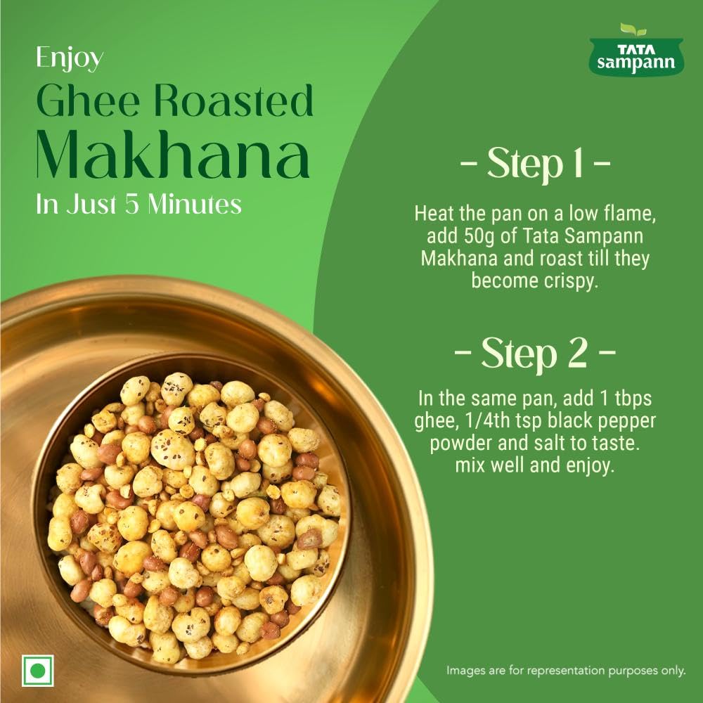 Tata Sampann High Protein Makhana (Foxnut) 100g