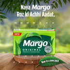 Margo Original Neem Soap 125gm X 8 | Powered With Goodness of 1000 Natural Neem Leaves | Soap for Clear and Beautiful Skin | Infused with Vitamin E for...