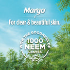 Margo Original Neem Soap 125gm X 8 | Powered With Goodness of 1000 Natural Neem Leaves | Soap for Clear and Beautiful Skin | Infused with Vitamin E for...