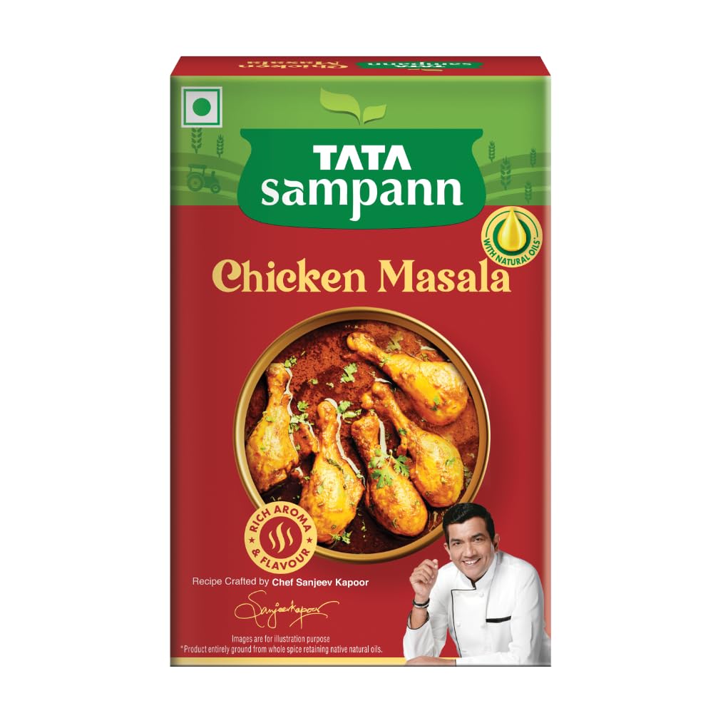 Tata Sampann Chicken Masala with Natural Oils, 100g