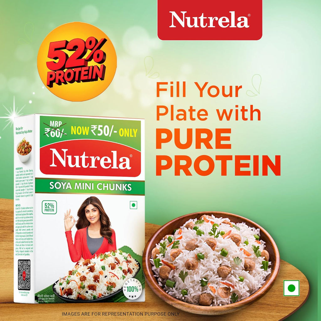 Nutrela Soya Mini Chunks 200 grams/225 grams