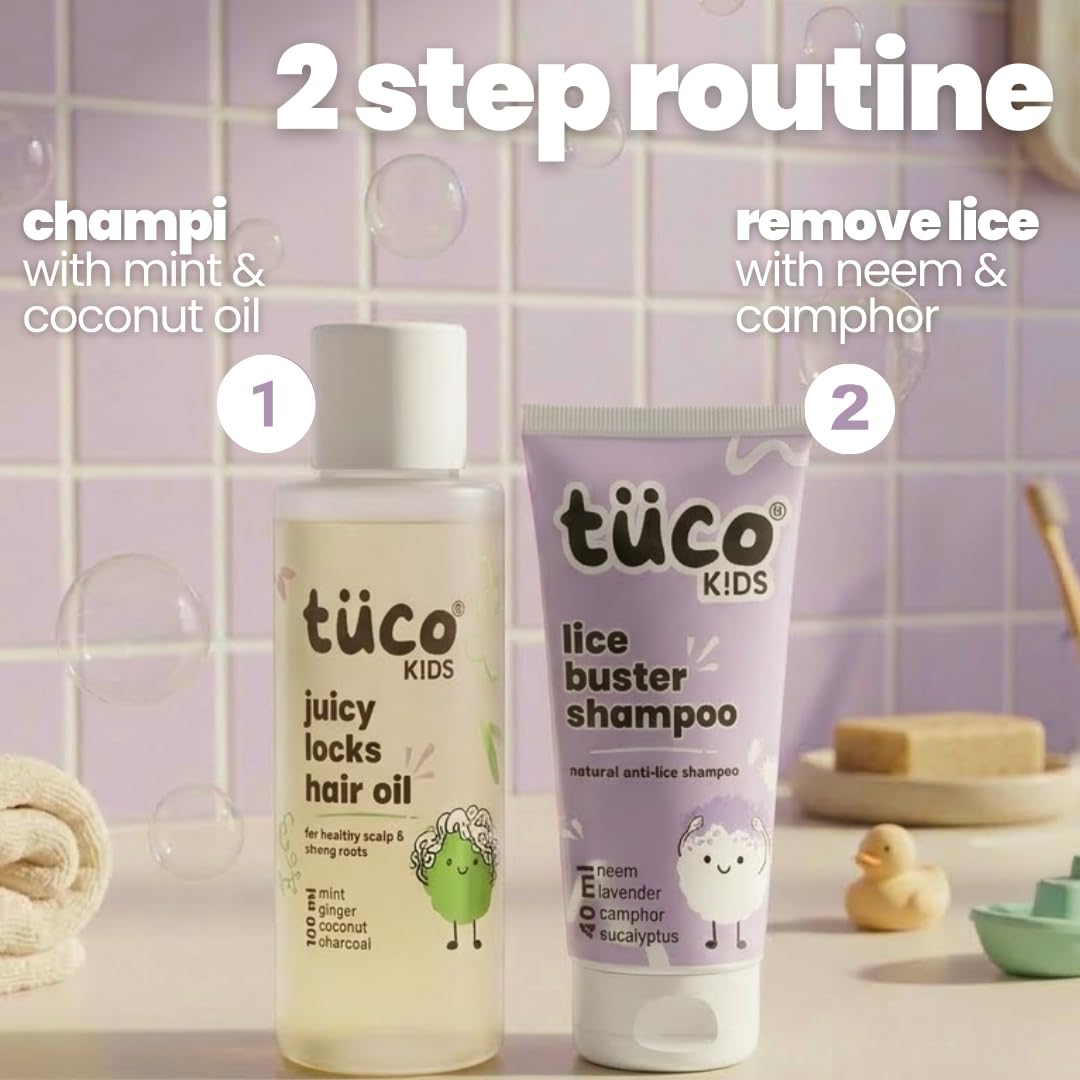 Tuco Natural Anti Lice Combo 40ml + 100ml