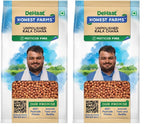 DeHaat Honest Farms Pesticide Free Unpolished Kala Chana 1 KG (Pack of 2)