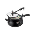 Milton Pro Cook Induction Cookware & Gas Stove Friendly Hard Anodized Royal Curve Pressure Cooker 5 Litre | SS304 Stainless Steel Inner Lid | 2X Harder Alloy Steel | ISI Certified | 5 Year Warranty