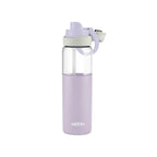MILTON Navi 800 2-in-1 Lid Sip or Gulp Water Bottle 800 ml | Sturdy Handle I BPA Free| Food-Grade | One-Touch Open | Leak-Proof | Ideal for Office, School, College, Gym, Violet
