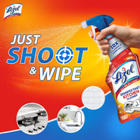 Lizol 450ml, Kitchen Cleaner Spray | Suitable for all Kitchen Surfaces, Gas Stove, Countertop, Tiles, Chimney and Sink | Kills 99.9% germs (Pack of 2)