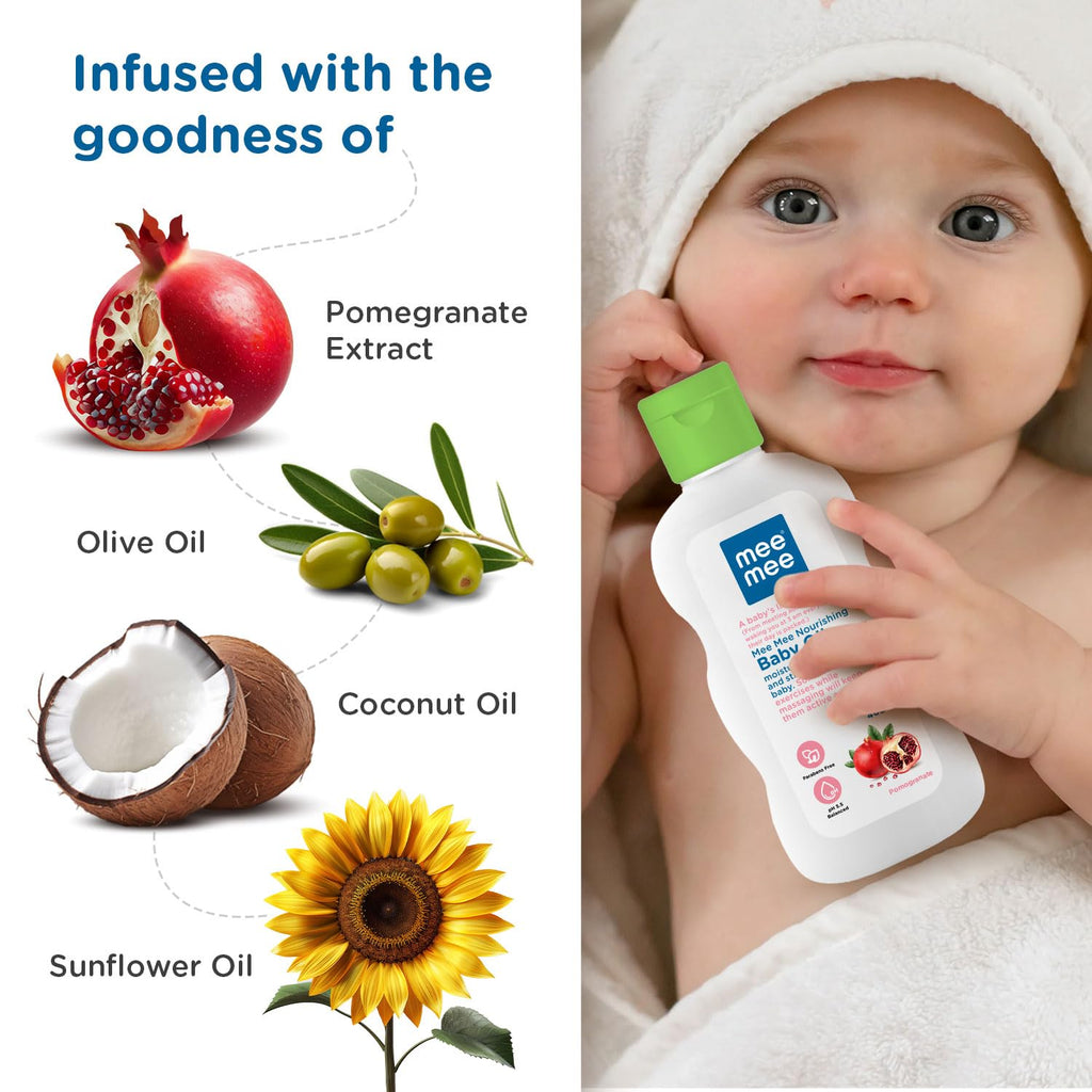 Mee Mee Baby Oil 200 ml