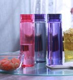 CELLO H2O Water Bottles Set of 3 Pcs For Daily Use, 1000ml Each Multicolor | Stylish & Unbreakable BPA-Free Leakproof Refrigerator Safe Pet Water Bottle For School, Office, Kitchen & Travel