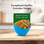 Vedaka Roasted Chana Whole With Skin | 1 Kg