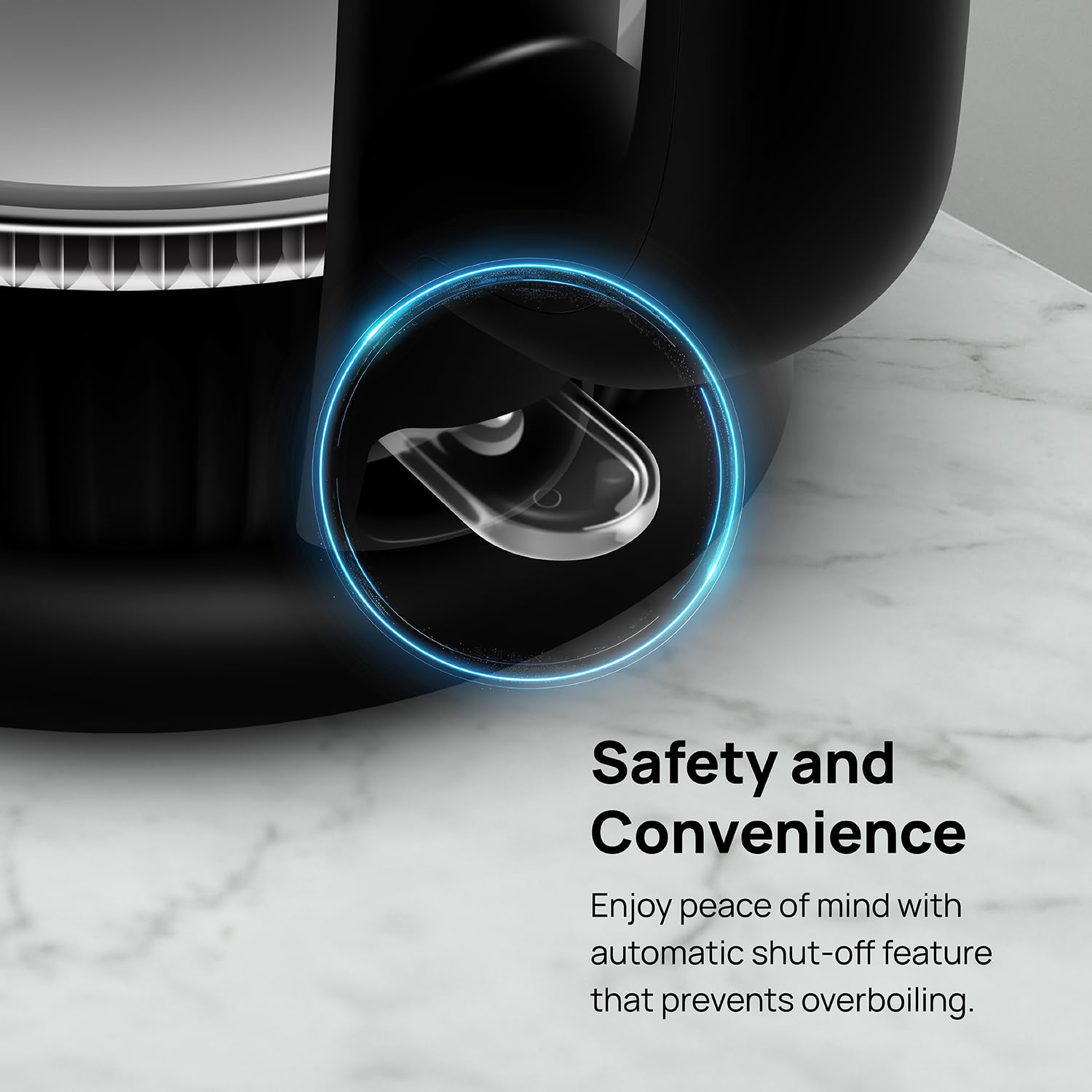 Wipro Elato BK214 1.8 litre Glass LED electric Kettle| Auto cut off | Triple Protection - Dry Boil, Steam & Over Heat |Stainless Steel Inner Body | 1200 watts