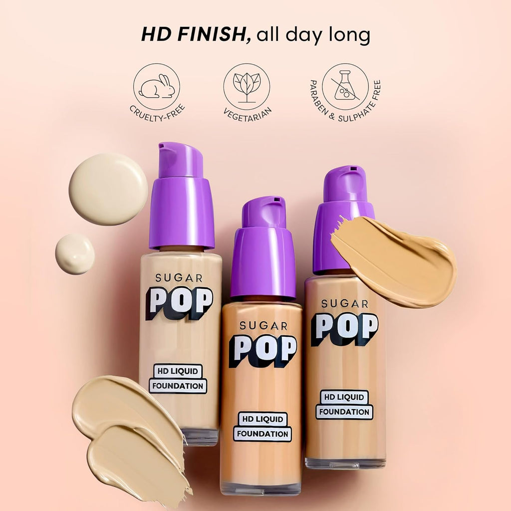 SUGAR POP HD Liquid Foundation Tube with SPF 30,18ml