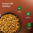 Vedaka Roasted Chana Whole With Skin | 1 Kg