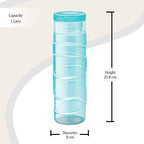 Milton Thunder 1000 Pet Water Bottle, 1 Piece, 1 Litre, Blue