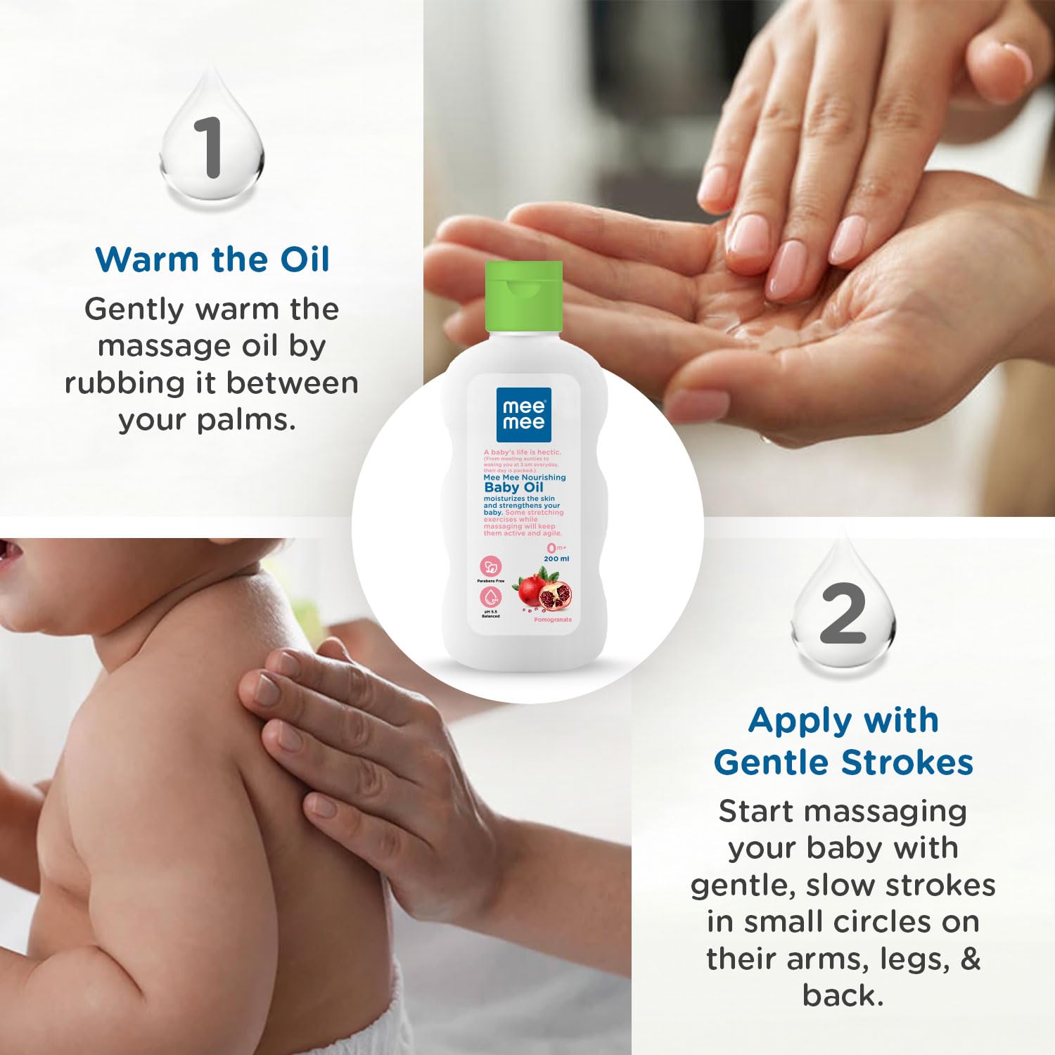 Mee Mee Baby Oil 200 ml