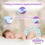 TEDDYY Easy Baby XL Size Diaper Tape Style | 56 Count (Extra Large) | 13-17 kgs (Pack of 1)