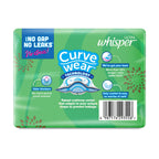 Whisper Ultra Upto No Gap No Leaks* Sanitary Pads, 15 XL+ Pads
