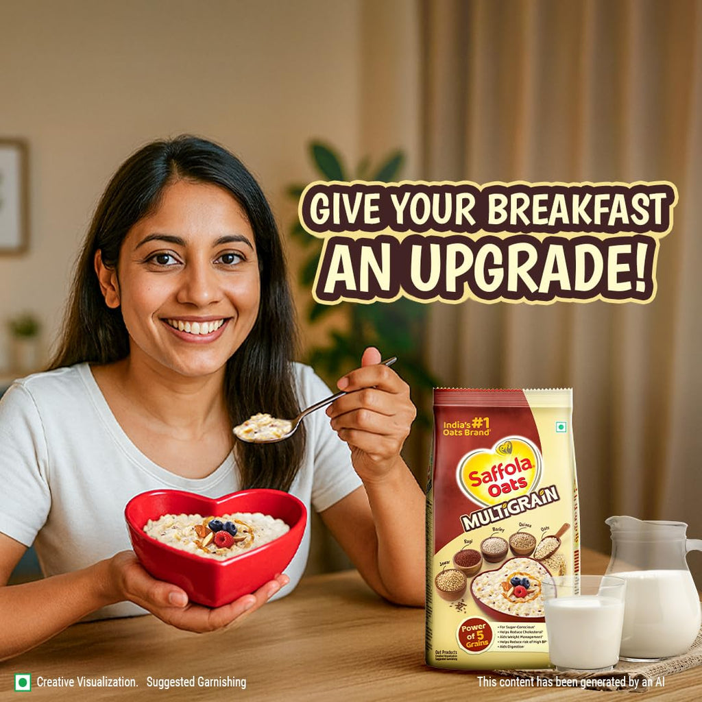 Saffola Oats Multigrain | 480g