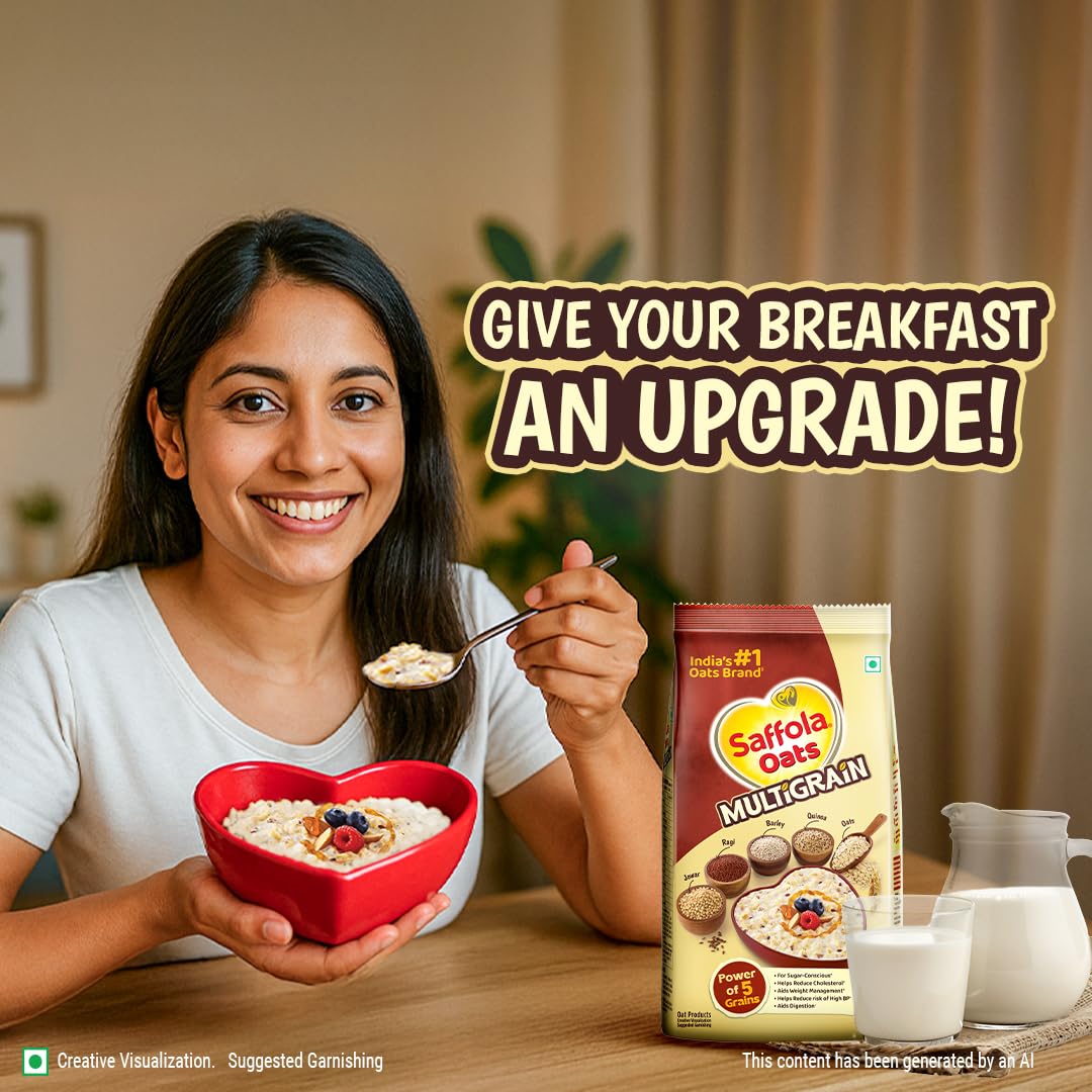 Saffola Oats Multigrain | 480g