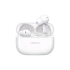 realme Buds T310 Truly Wireless in Ear Earbuds with 46dB Hybrid ANC, 360° Spatial Audio, 12.4mm Dynamic Bass Driver, Upto 40Hrs Battery and Fast Charging (Agile White)