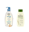 Aveeno Baby Daily Moisturising Bath for Delicate Skin 354ml & Aveeno Daily Moisturizing Body Wash for Normal to Dry Skin 354ml Combo Pack