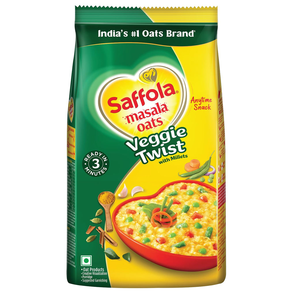 Saffola Masala Oats Veggie Twist | 750g