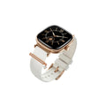 boAt Chrome Ivory Smart Watch for Women, co-Designed with GIVA, Limited Edition 925gm Silver Charm, 1.7" AMOLED Display, 1000 nits Brightness, Premium Metallic Build (Silver Charm Edition)