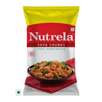 Nutrela SOYA Chunks, High Protein Soyabeans, Tender & Juicy SOYA Nuggets - 1kg
