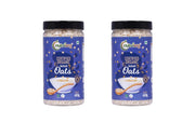 NutriOrg Instant Oats 400g | Organic & Gluten Free | High fibre & Protein Rich | Easy to Cook | Nutritional Breakfast (Pack of 2)