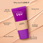 SUGAR POP HD Liquid Foundation Tube with SPF 30 |18ml