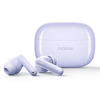 realme Buds T310 True Wireless in-Ear Earbuds with 46dB Hybrid ANC, 360° Spatial Audio, 12.4mm Dynamic Bass Driver, Upto 40Hrs Battery and Fast Charging (Monet Purple)