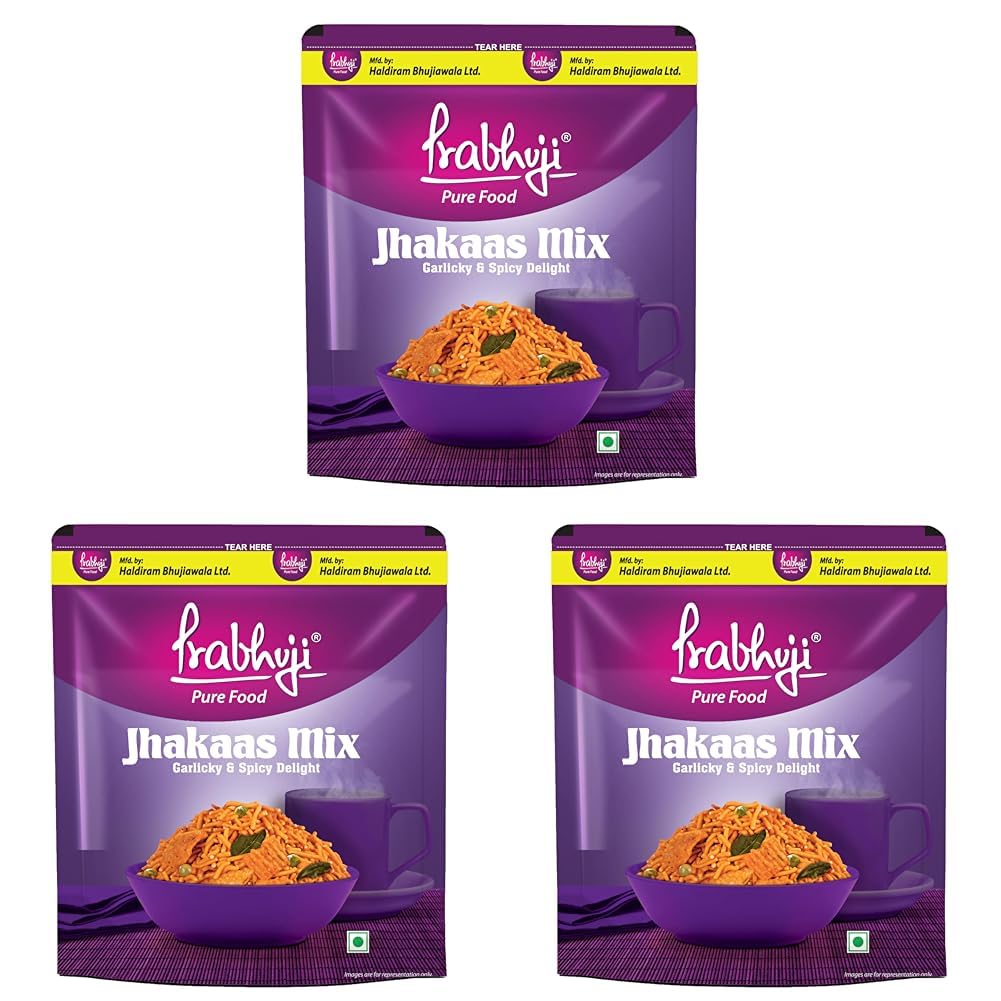 Prabhuji  Jhakaas Mix 350g (pack of-3)