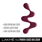 Lakme 9to5 Primer + Gloss Nail Colour|| Desert Rose|| 6 ml Brand: LAKMÉ