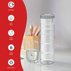 Milton Thunder 1000 Pet Water Bottle, 1 Piece, 1 Litre, Grey