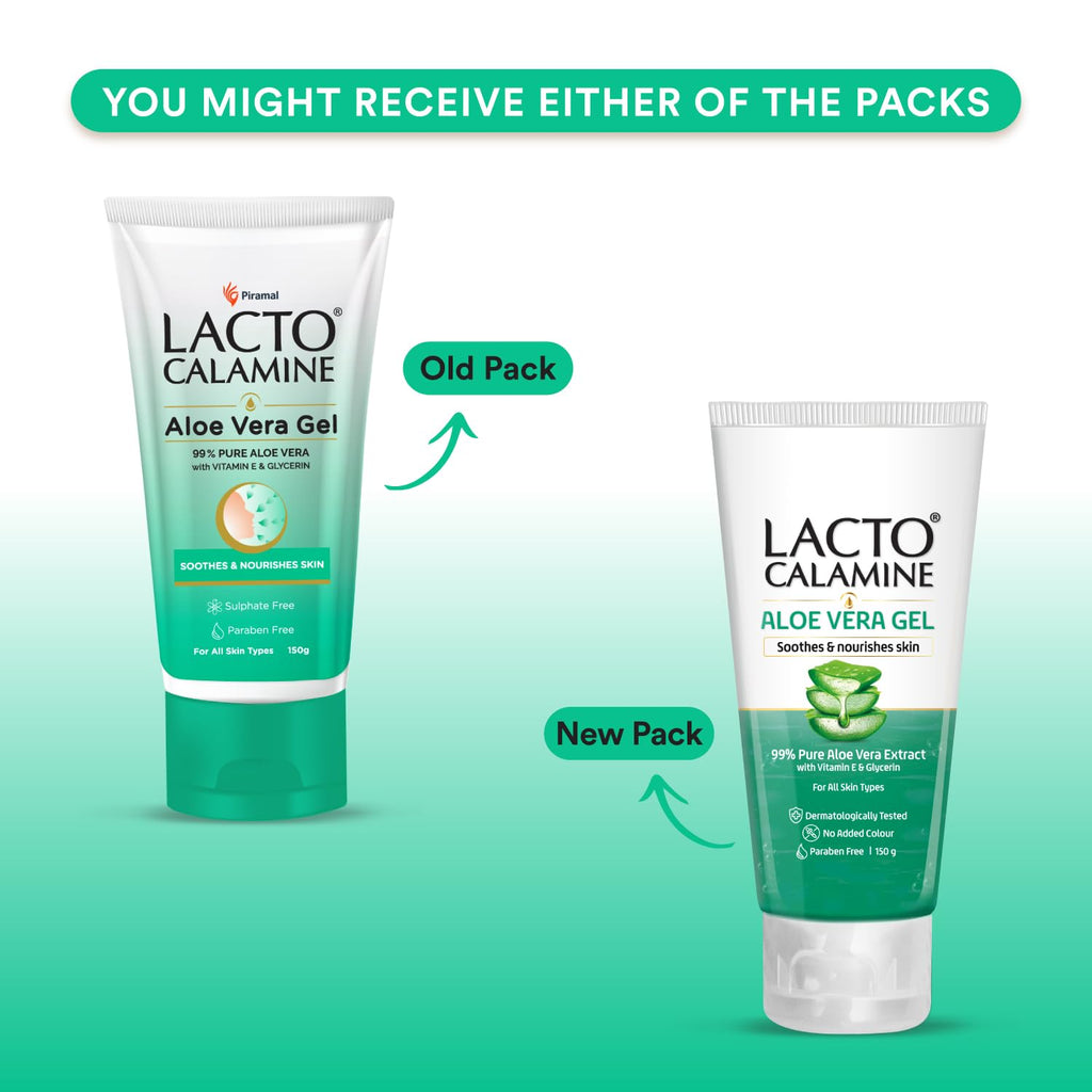 Lacto Calamine Aloe Vera Gel For Face