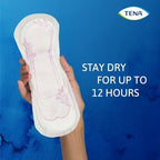 TENA Lady Normal Pads for Medium Bladder Weakness | 72 Pcs | Upto 12 hrs Dryness | Incontinence Pads Women | 27.7 Cm Long | Discreet & Secure | World's Leading Incontinence Brand
