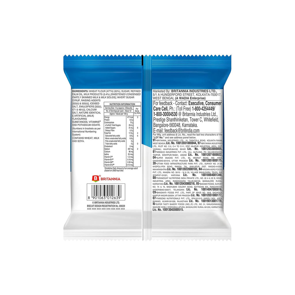 Britannia Milk Bikis Biscuits, 200g Pack