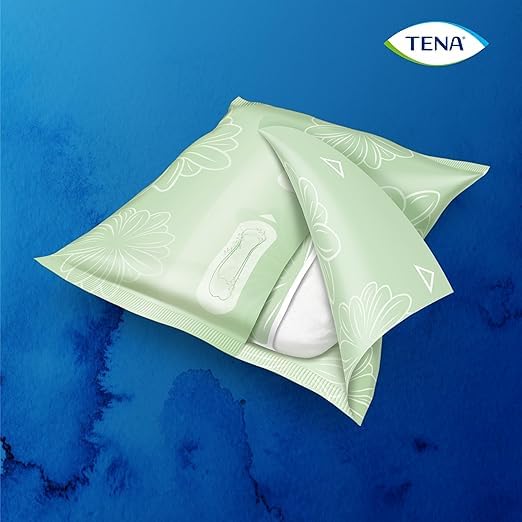 TENA Lady Normal Pads for Medium Bladder Weakness | 72 Pcs | Upto 12 hrs Dryness | Incontinence Pads Women | 27.7 Cm Long | Discreet & Secure | World's Leading Incontinence Brand