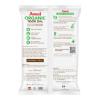 Amul Organic Toor Dal Bag, 500 g