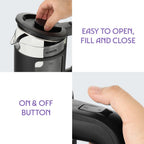 Borosil 1380 W Cooltouch 1.5L Electric Glass Kettle | Borosilicate Glass Body with Blue LED | Cool Touch Exterior | Auto Shut Off | 360° Base | 2 Year Warranty