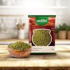 Vedaka Unpolished Green Moong Whole (Sabut) | 1 Kg