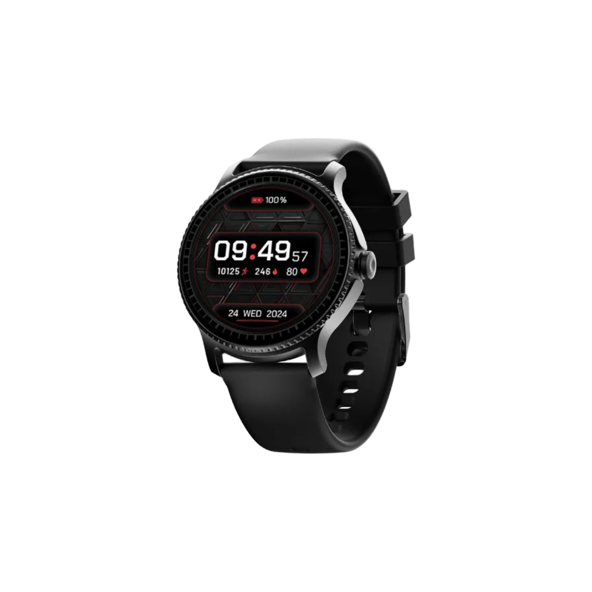 boAt Lunar Discovery – 2026 Edition w/ 1.39" (3.5 cm) HD Display, Bluetooth Calling, Emergency SOS, HR, SpO2 & Sleep Tracking Smart Watch for Men & Women (Active Black)