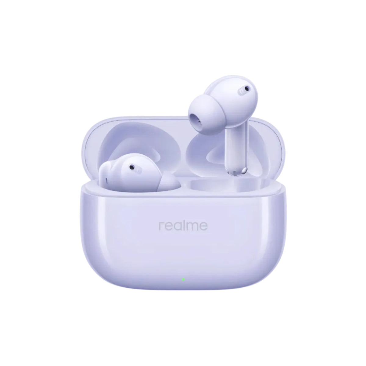 realme Buds T310 True Wireless in-Ear Earbuds with 46dB Hybrid ANC, 360° Spatial Audio, 12.4mm Dynamic Bass Driver, Upto 40Hrs Battery and Fast Charging (Monet Purple)