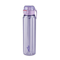 MILTON Aston 700 BPA & BPS-Free Water Bottle 700 ml| Food-Grade Plastic | One-Click Open | Leak-Proof | Sip & Gulp Lid I Ideal for Office, School, College, Gym, Purple