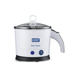 KENT Electric Multicooker Cum Steamer/Kettle 1.2L 800W| Boiling of Water, Tea,Eggs, Instant Noodle Maker, Steaming idlis, Momos |Inner Stainless Steel without joint and welding & Cool Touch Outer Body