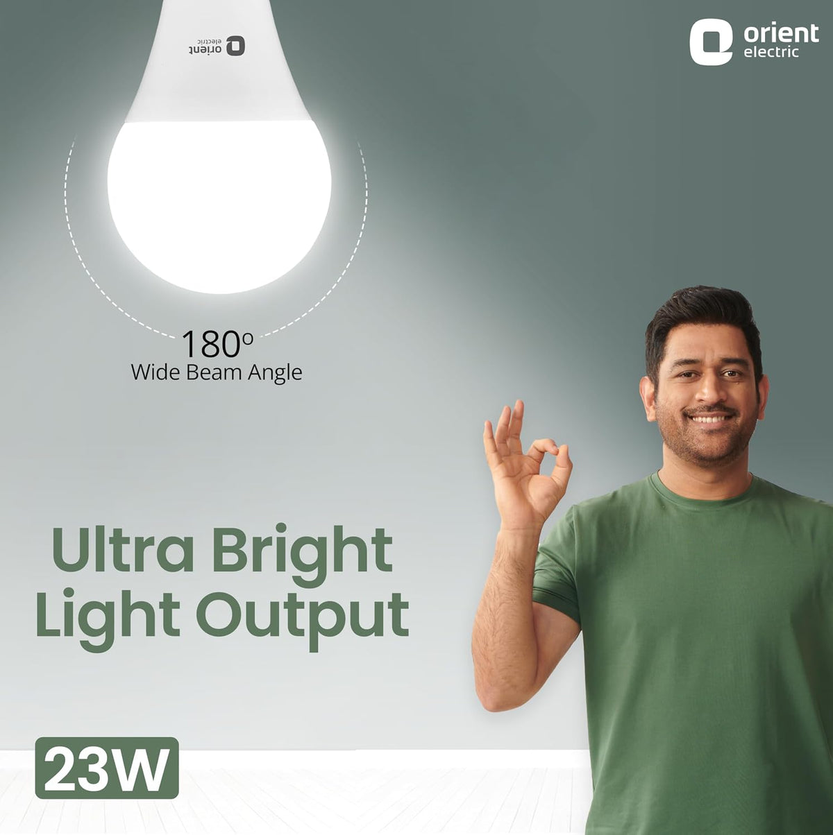 Orient Electric Eternal Shine LED Bulb 23W, B22d Cap, 6500K (Pack of 2)