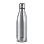 Milton Duo DLX 750 Thermosteel 700 ml Water Bottle, 24 Hr Hot and Cold I Leak Proof Lid, ISI Certified I Vacuum Insulated I for Office, Gym, School I Silver