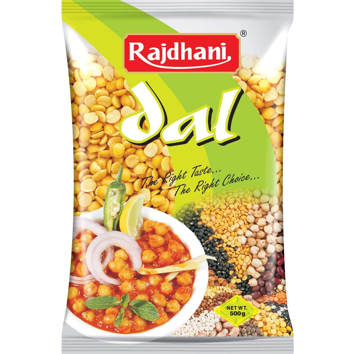 Rajdhani Arhar Dal, - 500 Gm