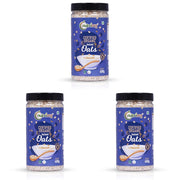 NutriOrg Instant Oats 400g | Organic & Gluten Free | High fibre & Protein Rich | Easy to Cook | Nutritional Breakfast (Pack of 3)