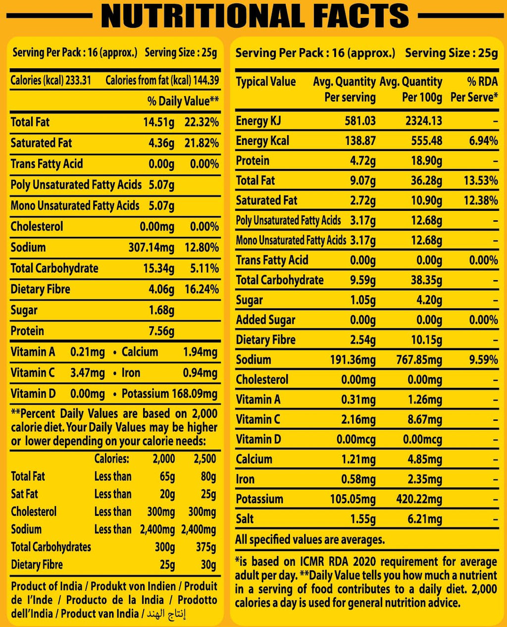 Prabhuji Chat Patta 400 g